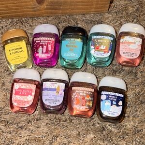 Lot of new Bath & body Works hand sanitizer